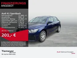 Blau Gebraucht 2024 Audi A1 Sportback Advanced Kleinwagen | 21.880 € (Superpreis)