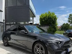 Grau Gebraucht 2021 Mercedes C300 Sport Limousine | 40.999 € (Teuer)