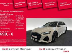 Gletscherweiß metallic Gebraucht 2022 Audi RS6 Ambiente Kombi | 84.930 €