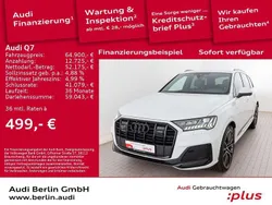 Gletscherweiß metallic Gebraucht 2023 Audi Q7 S-Line SUV | 64.900 € (Superpreis)