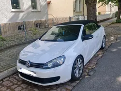 Weiß Gebraucht 2012 VW Golf Cabriolet Cabrio | 7.500 € (Fairer Preis)