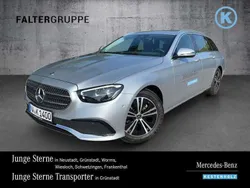 Lack hightechsilber Gebraucht 2024 Mercedes E220 Avantgarde Kombi | 50.950 €