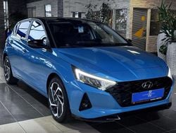 Blau aqua turquoise/ black / met (metallic) Gebraucht 2021 Hyundai i20 Prime Limousine | 17.500 € (Etwas zu teuer)
