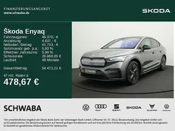 Graphitegrau metallic Gebraucht 2024 Skoda Enyaq iV Lounge SUV | 46.370 € (Teuer)