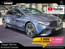 Sodalithblau Gebraucht 2024 Mercedes EQE350 AMG line Limousine | 63.900 € (Teuer)
