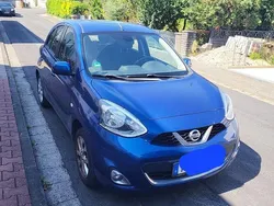 Blau Gebraucht 2015 Nissan Micra Kleinwagen | 5.490 € (Etwas zu teuer)