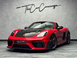 Rot Gebraucht 2024 Porsche Boxster Spyder Cabrio | 153.500 € (Fairer Preis)
