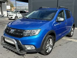 Blau sky (metallic) Gebraucht 2017 Dacia Sandero Stepway Kleinwagen | 9.970 € (Fairer Preis)