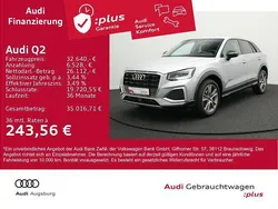 Florettsilber metallic Gebraucht 2024 Audi Q2 Advanced Plus SUV | 32.640 € (Teuer)