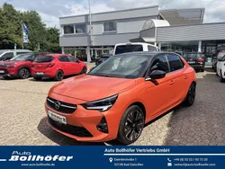 Orange Gebraucht 2021 Opel Corsa-e Ultimate Kleinwagen | 16.460 € (Fairer Preis)