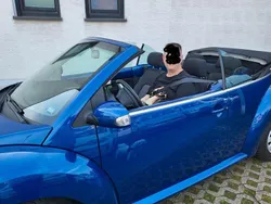 Blau Gebraucht 2006 VW Beetle Cabrio | 7.200 € (Teuer)