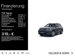 Delfingrau metallic Gebraucht 2024 VW Tiguan Basis SUV | 34.990 € (Etwas zu teuer)