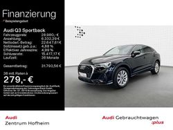 Mythosschwarz metallic Gebraucht 2022 Audi Q3 SUV | 28.980 € (Fairer Preis)