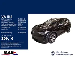 Grenadillschwarz metallic Gebraucht 2025 VW ID.4 GTX SUV | 44.869 € (Fairer Preis)