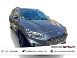 Pantherblau Gebraucht 2020 Ford Focus ST-Line X Kombi | 18.950 € (Guter Preis)