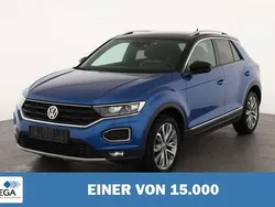 Blau metallic Gebraucht 2019 VW T-Roc Sportline SUV | 24.670 € (Fairer Preis)
