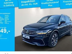 Schwarz Gebraucht 2021 VW Tiguan R-line SUV | 30.948 € (Guter Preis)