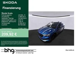 Blau Gebraucht 2021 Skoda Scala Monte Carlo Kleinwagen | 19.930 € (Fairer Preis)