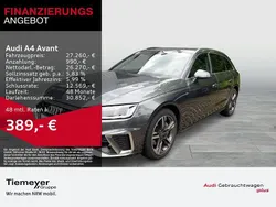 Grau Gebraucht 2022 Audi A4 S-Line Kombi | 27.260 € (Superpreis)