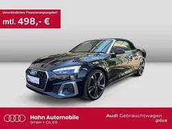 Mythosschwarz metallic Gebraucht 2020 Audi A5 Cabriolet S-Line Cabrio | 38.460 € (Etwas zu teuer)