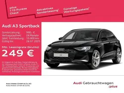 Mythosschwarz metallic Gebraucht 2024 Audi A3 Sportback Ambiente Kombi | 36.490 € (Etwas zu teuer)