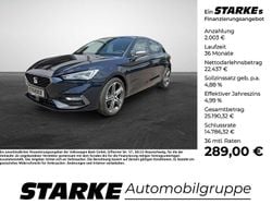 Blau Gebraucht 2022 Seat Leon FR-Line Limousine | 24.440 € (Fairer Preis)