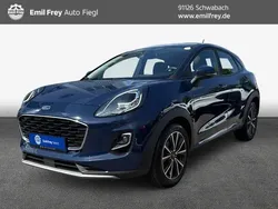 Dynamicblau metallic Gebraucht 2021 Ford Puma ST-Line X SUV | 20.950 € (Fairer Preis)