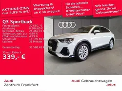 Weiß Gebraucht 2022 Audi Q3 Sportback Performance SUV | 30.650 € (Guter Preis)