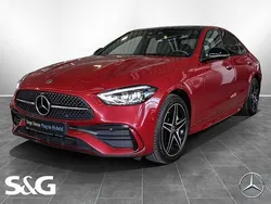 Rot Gebraucht 2023 Mercedes C300 Limousine | 48.770 €