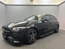 Schwarz Gebraucht 2022 Mercedes C220 AMG Limousine | 35.799 € (Guter Preis)