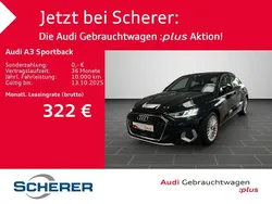 Schwarz Gebraucht 2024 Audi A3 Sportback Advanced Plus Limousine | 29.990 € (Guter Preis)