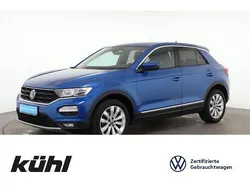 Blau Gebraucht 2021 VW T-Roc Sport SUV | 20.280 € (Guter Preis)