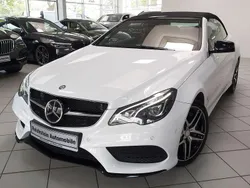 Polarweiss Gebraucht 2015 Mercedes E500 AMG Cabrio | 37.200 € (Etwas zu teuer)