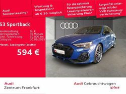 Ascariblau metallic Gebraucht 2024 Audi S3 Ambiente Limousine | 57.460 €