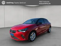 Kardio rot metallic/dach karbon Gebraucht 2023 Opel Corsa Elegance Limousine | 17.770 € (Guter Preis)
