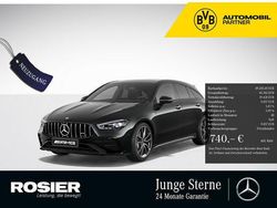 Schwarz / kosmosschwarz Gebraucht 2024 Mercedes CLA35 AMG Advanced Plus Kombi | 49.285 € (Guter Preis)