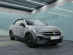 Grau Gebraucht 2024 VW T-Roc Cabriolet R-line Cabrio | 37.250 € (Etwas zu teuer)