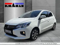 Islandweiss (s) Gebraucht 2023 Mitsubishi Space Star Select+ Limousine | 14.490 € (Fairer Preis)