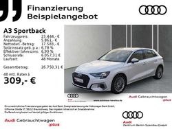 Ibisweiß Gebraucht 2023 Audi A3 Advanced Plus Limousine | 23.444 € (Guter Preis)