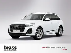 Gletscherweiß metallic Gebraucht 2024 Audi Q7 S-Line SUV | 69.900 € (Guter Preis)