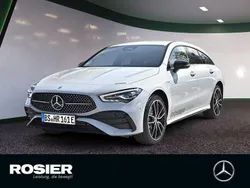 Grau Gebraucht 2025 Mercedes CLA250e Shooting Brake AMG line Kombi | 45.900 €