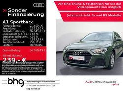Distriktgrün metallic Gebraucht 2024 Audi A1 Sportback Advanced Plus Kleinwagen | 21.450 € (Guter Preis)