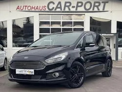 Schwarz Gebraucht 2017 Ford S-MAX Titanium Van / Kleinbus | 17.290 € (Fairer Preis)