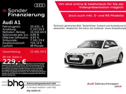 Weiss Gebraucht 2023 Audi A1 Advanced Kleinwagen | 20.430 €