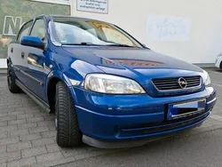 Blau Gebraucht 2002 Opel Astra Kleinwagen | 1.190 € (Guter Preis)