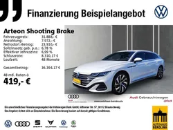 Weiß Gebraucht 2022 VW Arteon R-line Kombi | 31.888 € (Fairer Preis)