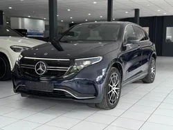 Blau Gebraucht 2021 Mercedes EQC400 AMG SUV | 30.990 € (Fairer Preis)