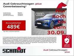Ultrablau metallic Gebraucht 2024 Audi Q8 e-tron S-Line SUV | 65.840 € (Guter Preis)