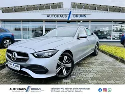 Hightechsilber metallic Gebraucht 2021 Mercedes C220 Avantgarde Limousine | 35.880 € (Fairer Preis)