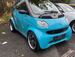 Blau Gebraucht 2001 Smart ForTwo Cabrio Passion Cabrio | 2.799 € (Etwas zu teuer)